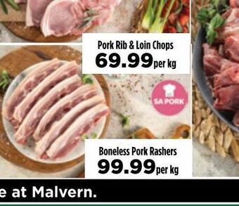 Food Lover's Market Pork rashers offer