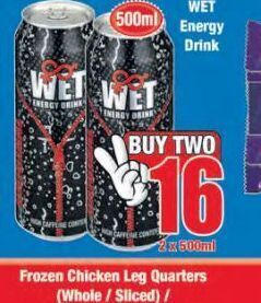 Boxer Wet energy drink 2 offer