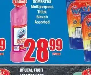 Boxer Domestos bleach offer