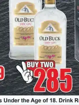 Boxer Old buck gin 2 offer