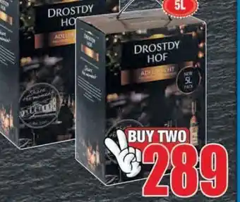 Boxer Drostdy hof wine 2 offer