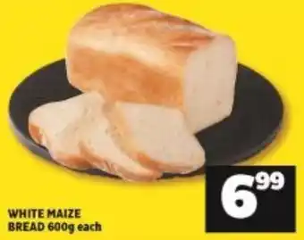 FoodWorld White Maize Bread 600g offer