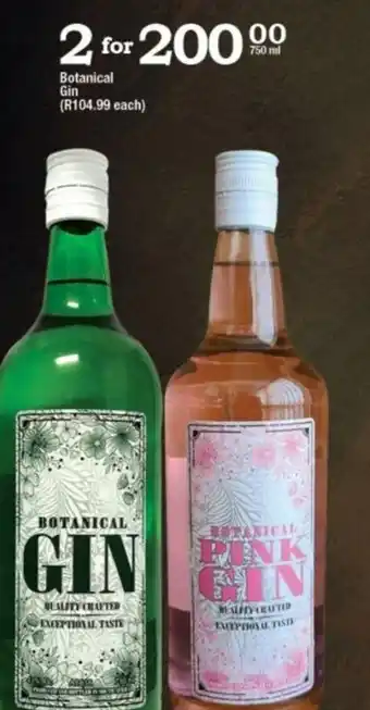 Oxford Freshmarket Botanical Gin 2 x 750ml offer