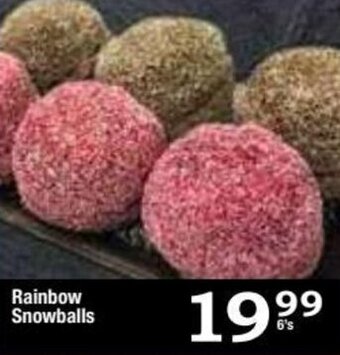 Oxford Freshmarket Rainbow Snowballs 6's offer