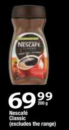 Oxford Freshmarket Nescafé Classic 200g offer
