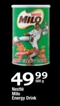 Oxford Freshmarket Nestlé Milo Energy Drink 500g offer