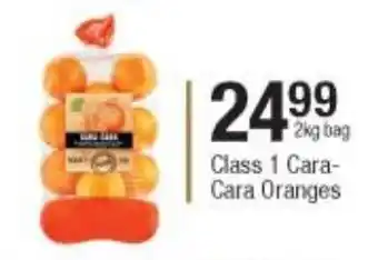 Checkers Class 1 Cara-Cara Oranges 2kg bag offer