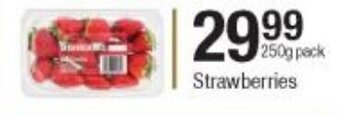 Checkers Strawberries 250g offer