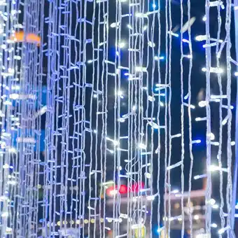 OneDayOnly 2x led curtain fairy lights 3 x 2m offer