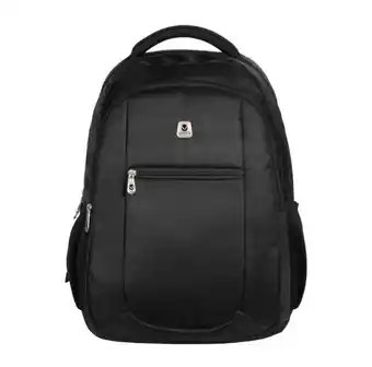 15.6" jet series black laptop backpack