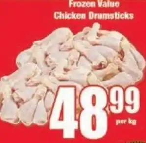 Boxer Frozen Value Chicken Drumsticks per kg offer