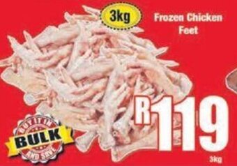 Boxer Frozen Chicken Feet 3kg offer