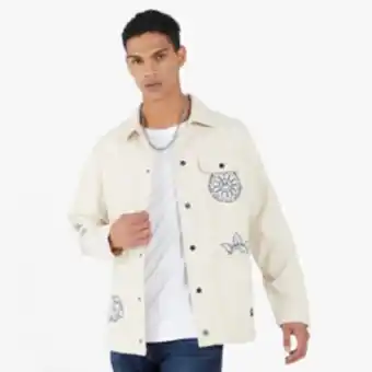 Sportscene Vans men's drill chore oatmeal jacket offer