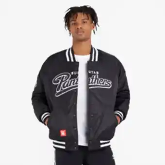 Sportscene Butan men's panthers varsity black jacket offer