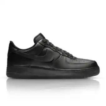 Sportscene Nike men's air force 1 '07 black sneaker offer