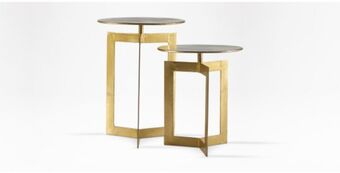 Coricraft Phoebe nested lamp tables offer