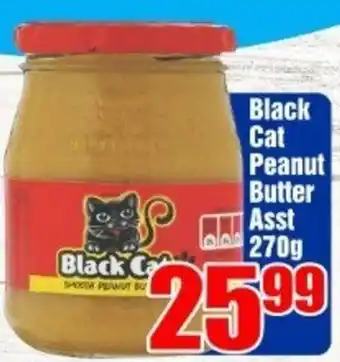 Three Star Cash and Carry Black Cat Peanut Butter Assorted 270g offer