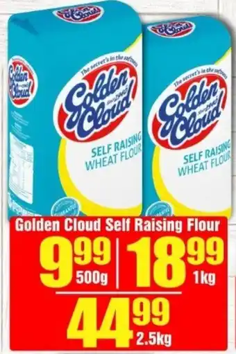 Three Star Cash and Carry Golden Cloud Self Raising Wheat Flour 500g offer