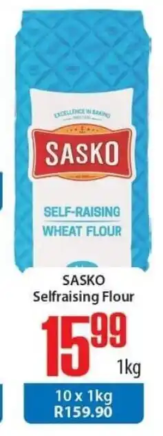 Elite Cash & Carry Sasko Selfraising Flour 1kg offer