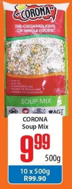 Elite Cash & Carry Corona Soup Mix 500g offer