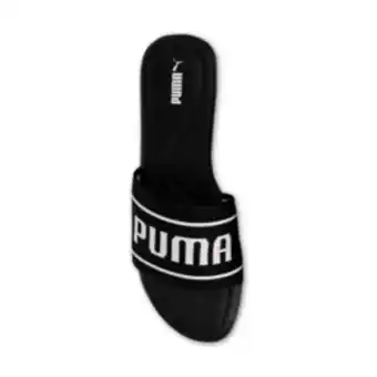 Totalsports Women's puma streetcat unite black/white slide offer