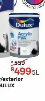 Leroy Merlin Wall paint interior / exteror acrylic pva matt dulux brillant white offer