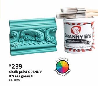 Cghalk paint granny b´s sea green 1l