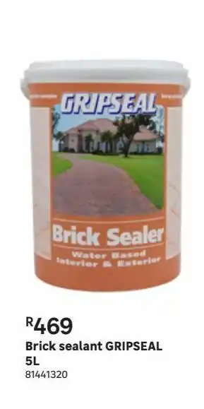 Leroy Merlin Brick sealant gripseal 5l offer