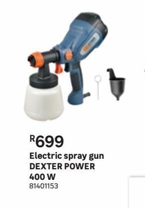 Leroy Merlin Electric spray gun dexter power 400w offer