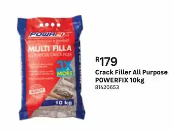 Crack filler all purpose powerfix 10kg