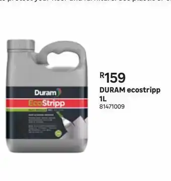 Leroy Merlin Duram ecostrip 1l offer