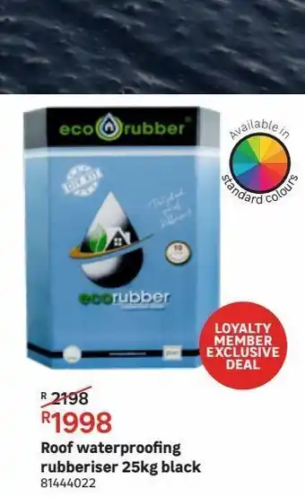 Leroy Merlin Roof waterproofing rubieriser 25kg black offer