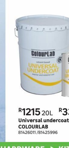 Leroy Merlin Universal undercoat colourlab offer