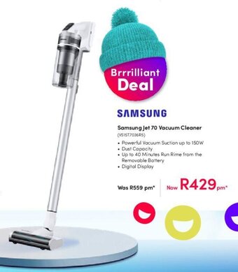 Teljoy Samsung Jet 70 Vacuum Cleaner offer