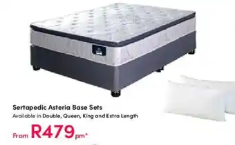 Teljoy Sertapedic Asteria Base Sets Available in Double, Queen, King and Extra Length offer