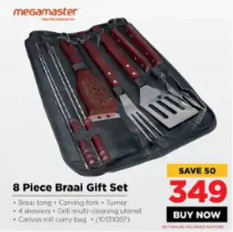 HiFi Corp Megamaster 8 Piece Braai Gift Set offer