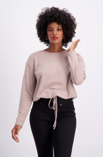 Carissa tie hem top