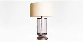 Slated table lamp