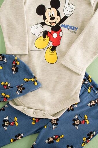 MRP Mickey mouse long sleeve body vest leggings and hat set offer