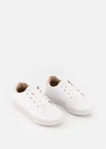 Woolworths Stripe lace-up sneakers (size 12-6) older girl offer