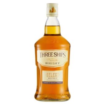 Three ships premium select whisky bottle 750ml