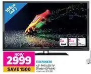 Game Telefunken 42" FHD LED TV Tledd-42Fhd/A offer