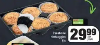 KwikSpar Freshline Hertzoggies 6's per pack offer