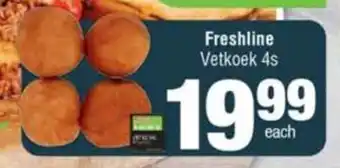 KwikSpar Freshline Vetkoek 4s offer