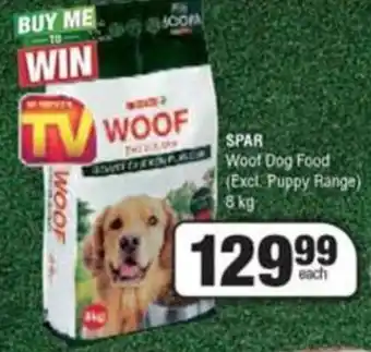 Spar Woof Dog Food 8kg