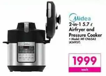 Makro Midea 2-in-1 5.7L Airfryer and Pressure Cooker offer