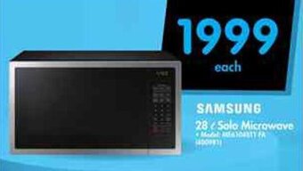Makro Samsung 28L Solo Microwave offer