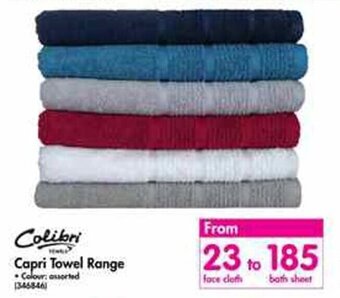 Makro Colibri Capri Towel Range Face Cloth offer