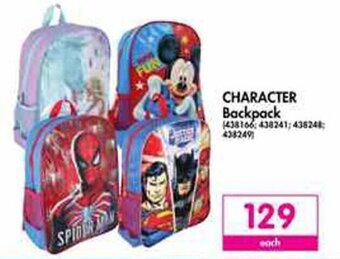 Makro Character Backpack offer