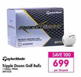 Makro Taylor Made Tripple Dozen Golf Balls offer